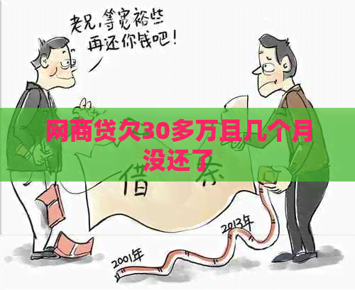 网贷欠30多万且几个月没还了