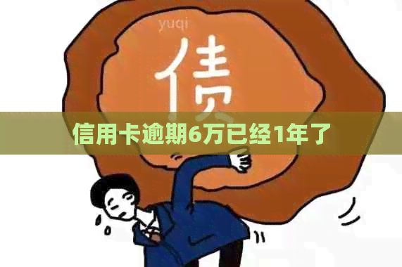 信用卡逾期6万已经1年了