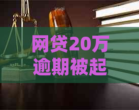 网贷20万逾期被起诉如何应对