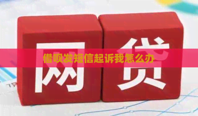 网贷发短信起诉我怎么办
