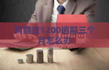网贷1200逾期三个月怎么办