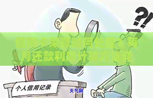 信用卡呆账如何处理？每月还款利息计算方法详解，解决用户疑虑
