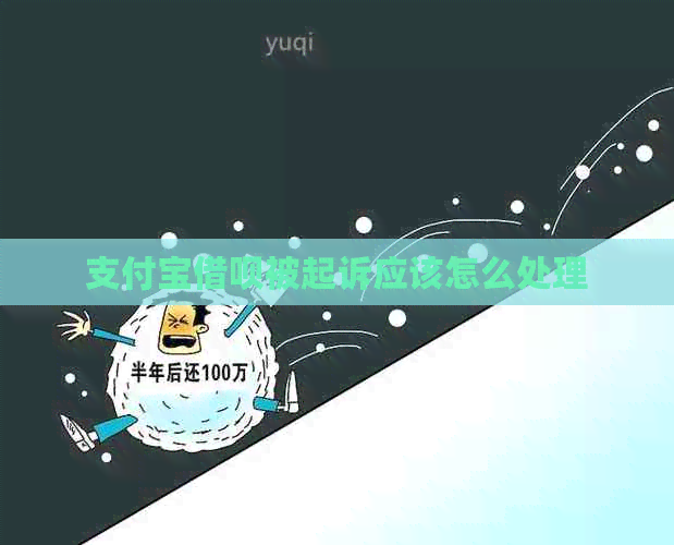支付宝网贷被起诉应该怎么处理