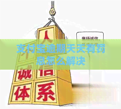 信用卡逾期天天有罚息怎么解决