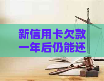 新信用卡欠款一年后仍能还款吗？逾期还款后果及解决方法大揭秘！