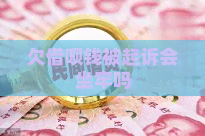 欠网贷钱被起诉会坐牢吗