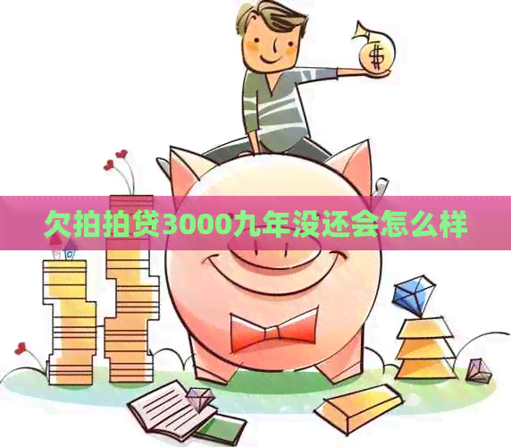 欠3000九年没还会怎么样
