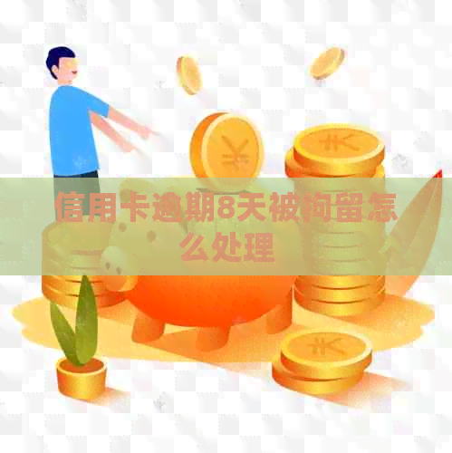 信用卡逾期8天被拘留怎么处理