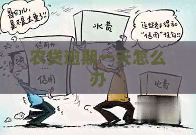 农贷逾期一天怎么办