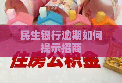 民生银行逾期如何提示招商