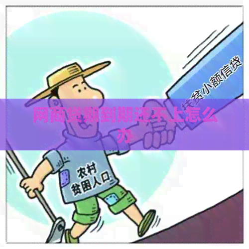 白条贷期到期还不上怎么办