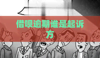 信用卡逾期谁是起诉方
