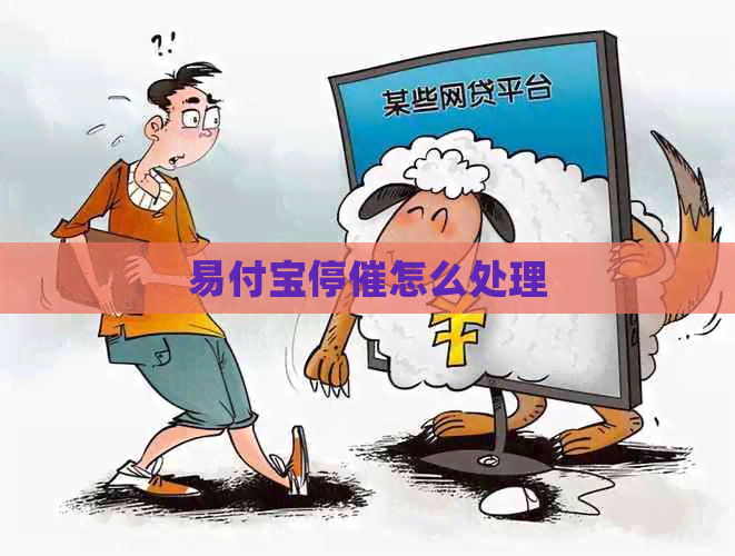 易付宝停催怎么处理