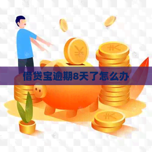 借贷宝逾期8天了怎么办
