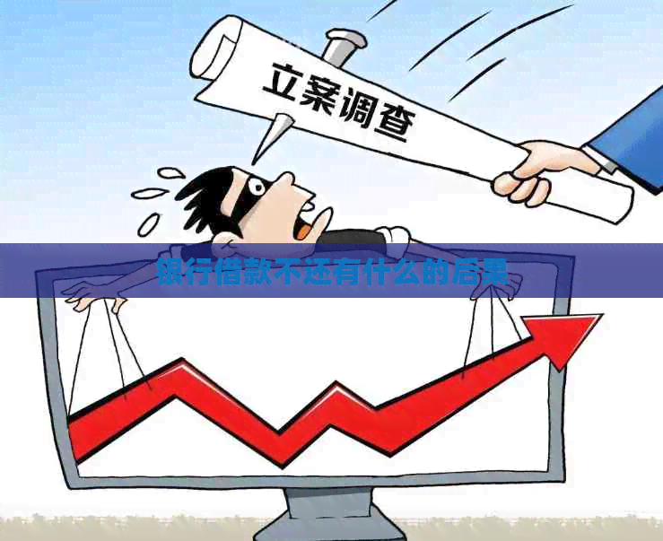 银行借款不还有什么的后果