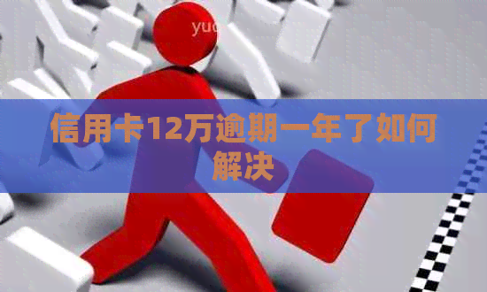 信用卡12万逾期一年了如何解决
