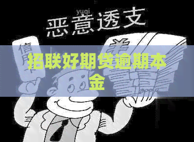 招联好期贷逾期本金