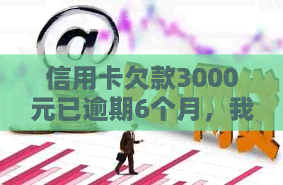 信用卡欠款3000元已逾期6个月，我该如何解决这个问题？