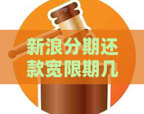 新浪分期还款宽限期几天