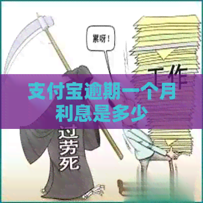 信用卡逾期一个月利息是多少