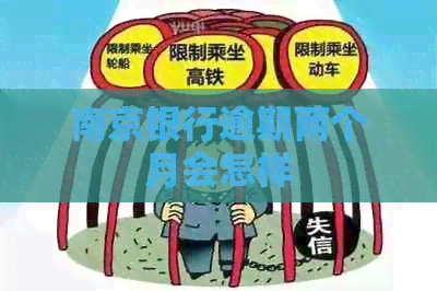 南京银行逾期两个月会怎样