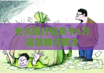 光大银行信用卡6万逾期如何解决
