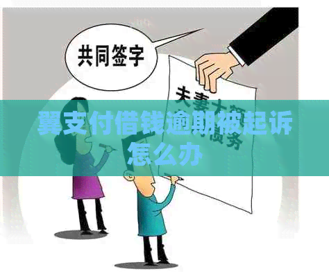 翼支付借钱逾期被起诉怎么办