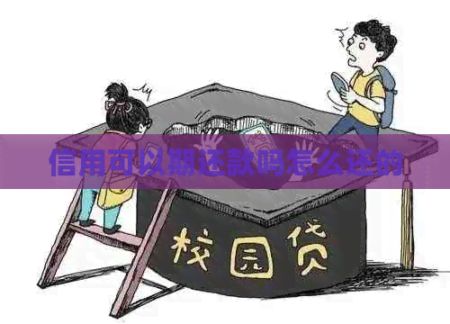 信用可以期还款吗怎么还的