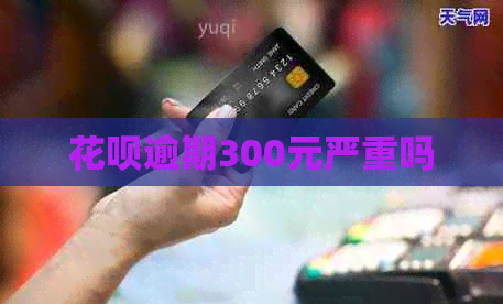 白条逾期300元严重吗