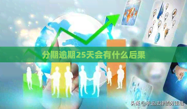 分期逾期25天会有什么后果