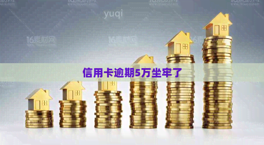 信用卡逾期5万坐牢了