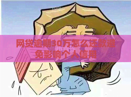 网贷逾期30万怎么还款避免影响个人信用