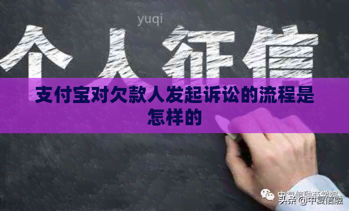 信用卡对欠款人发起诉讼的流程是怎样的