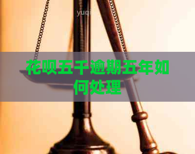 白条五千逾期五年如何处理