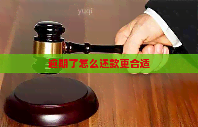 逾期了怎么还款更合适