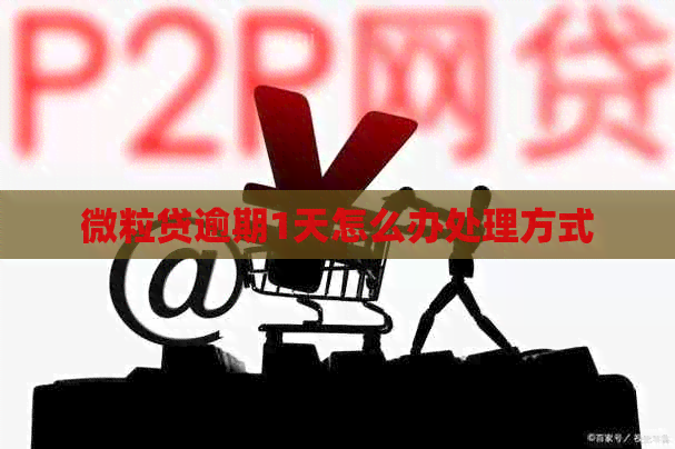 微粒贷逾期1天怎么办处理方式