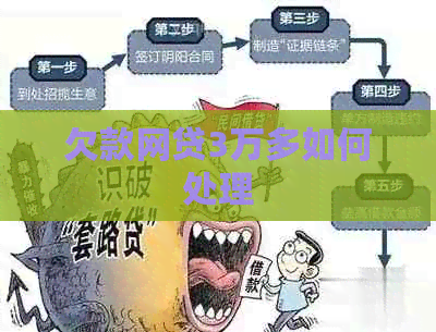 欠款网贷3万多如何处理