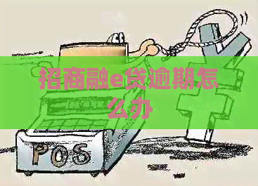 招商融e贷逾期怎么办