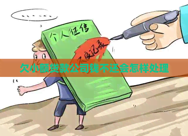 欠小额贷款公司钱不还会怎样处理