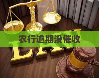 农行逾期没