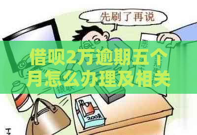 信用卡2万逾期五个月怎么办理及相关解决方法