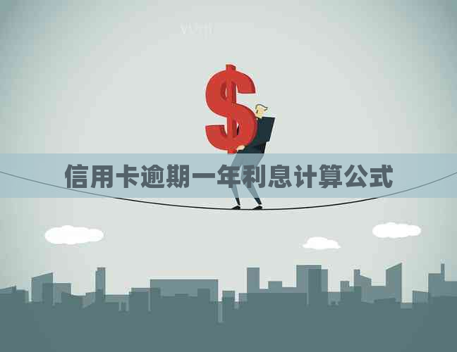 信用卡逾期一年利息计算公式
