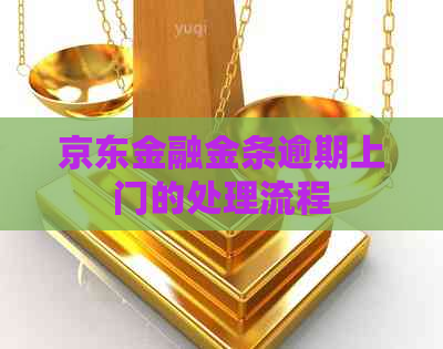 京东金融金条逾期上门的处理流程