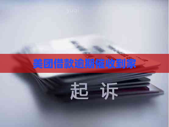 美团借款逾期到家
