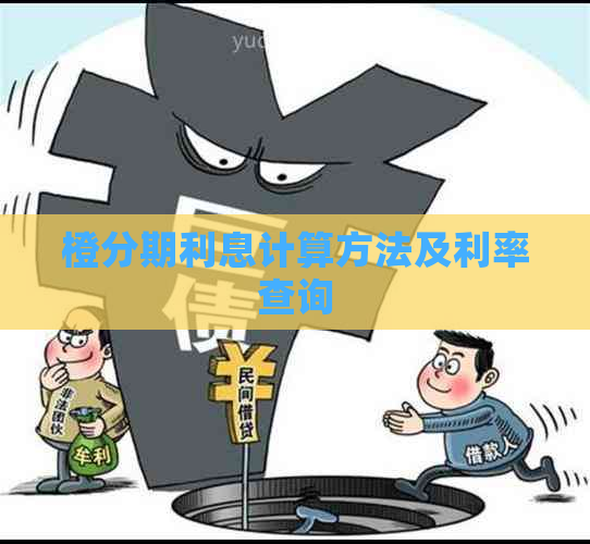 橙分期利息计算方法及利率查询