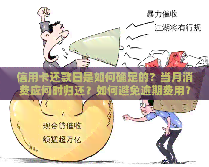 信用卡还款日是如何确定的？当月消费应何时归还？如何避免逾期费用？