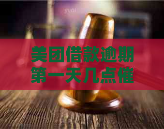 美团借款逾期之一天几点