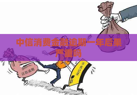 中信消费金融逾期一年后果严重吗