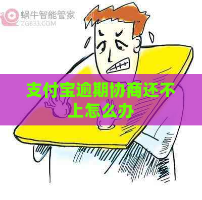 支付宝逾期协商还不上怎么办