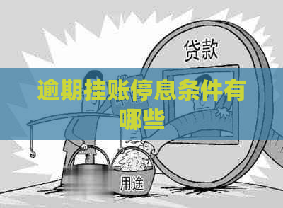 逾期挂账停息条件有哪些